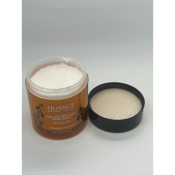 Nuance Salma Hayek Raw Honey Color Protect Hair Mask Conditioning 6 FLOZ~177ML - Picture 4 of 6